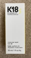 Image of K18 Biomimetic Hairscience Molecular Repair Hair Oil 30ml (BNIB)