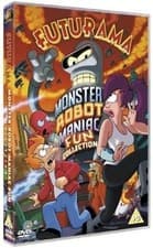 Image of Futurama Monster Robot Maniac Fun DVD 4 Episodes Brand New Sealed UK Release R2