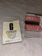 Image of Clinique Blushing Blush Powder Compact 110 Precious Posy New in Box Full Size 6g