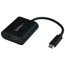 Image of StarTech.com USB C to 4K HDMI Adapter - 4K 60Hz - Thunderbolt 3 Compatible - USB