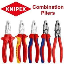 Image of KNIPEX Combination Pliers Cutters Grips Snips Combi Plier All Sizes 140mm-250mm