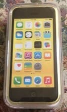 Image of Brand New SEALED Apple iPhone 5C Yellow 8GB Unactivated UK Specs RARE Collectors