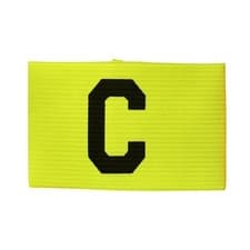 Image of Precision Big C Captains Armband Junior Fluo Yellow Junior Fluo Yellow