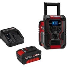 Image of Einhell TE-CR 18 Li DAB+/FM/BT 18v Cordless Radio 1 x 4ah Li-ion