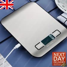 Image of Kitchen Food Scales USB Charging Electronic Weights Scales Food Weighing Scale