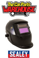 Image of Sealey S01001 Welding Helmet Auto Darkening Shade 9-13 Welder Siegen garage