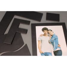 Image of Cathedral Products Foamboard Black 5mm A2 (420 x 594mm) 2pk