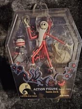 Image of Jun Planning Nightmare Before Christmas  Santa Jack Figure Series 1 unopened new