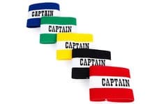 Image of NEW Captains Armbands. 4 colours available. Adult & Junior Sizes