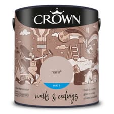 Image of Crown Matt Emulsion Paint Hare 2.5L Breatheasy 99% Solvent Free