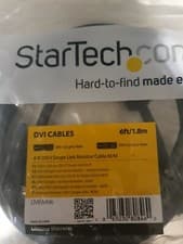 Image of StarTech.com DVIMM6 6ft DVI-D Single Link LCD Flat Panel Monitor Cable M/M