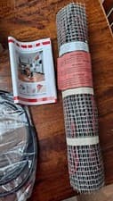 Image of KLIMA UNDERFLOOR HEATING MAT 1M² 150 watt, new boxed, see photo, inc thermostat