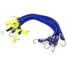 Image of Tried + Tested 6 Piece Bungee Cord Set (12mm x 600mm)