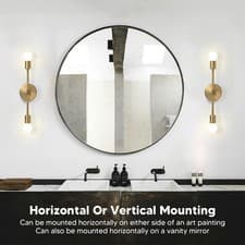 Image of Wall Lamp Bulb Fixture Double Industrial Wall Light Base Elegant E27 E26 Socket