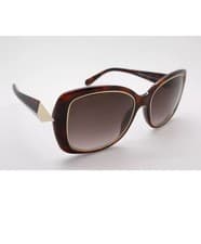 Image of Givenchy Women's Sunglasses SGV 829 9XK Havana Frames and Brown Shaded Lens