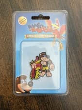 Image of SEALED Banjo-Kazooie Limited Edition Enamel Pin Badge RARE Banjo Kazooie