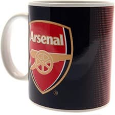 Image of Forever Collectibles (UK) Ltd Ceramic Arsenal FC Half Tone Mug