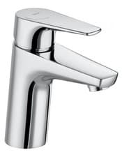 Image of Roca Atlas Mono Basin Mixer Tap Smooth Body Cold (Eco) Start - Chrome A5A3290C0R