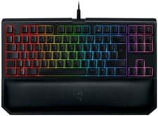 Image of NEW AND SEALED*RAZER BLACKWIDOW Tournament Ed Chroma-V2 Keyboard Yellow Switches