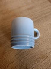 Image of ⭐ NEW. LE CREUSET Stoneware Espresso Cup 100ml, Coastal Blue, Unused