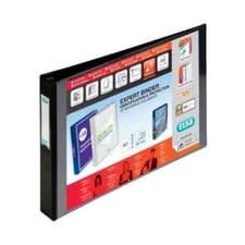 Image of Elba Vision 30mm 4D-Ring Binder Oblong A3 Black 100082459