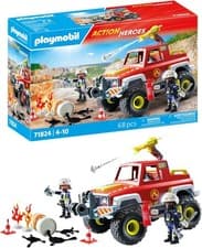 Image of Playmobil | Action Heroes | Fire Truck | Fire Engine | Toy Car | Toys for Child