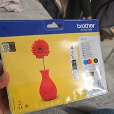 Image of Genuine Brother LC121 Black/Cyan/Magenta/Yellow Ink Cartridges: Exp 11/2025