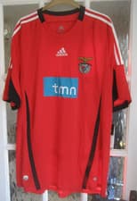 Image of Football Shirt Benfica Home 2008/9 Adidas XL. Unworn Complete with tags.