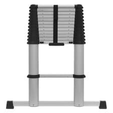 Image of Sealey 3.81m 13-Tread Aluminium Telescopic Ladder Professional Lightweight ATL13