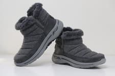 Image of Skechers Women ArchFit Shoes Grey Trainers Boots UK 3 EUR 35