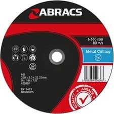 Image of Metal Cutting Discs Abracs High Quality Thin Abrasive Slitting Disc For Steel