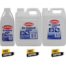Image of Carplan De-Ionised Water Car Battery & Iron Steam Top Up Distilled Fluid 1L - 5L