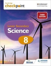 Image of Cambridge Checkpoint Lower Secondary Science Student's Book 8 - 9781398302099