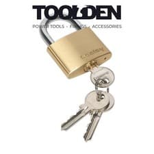 Image of Sealey PL102 Brass Body Padlock 50mm