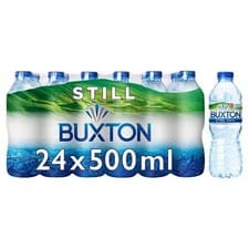 Image of Buxton Still Natural Mineral Water 24 x 500ml