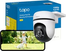 Image of Tapo 1080P Full HD Outdoor Pan/Tilt Security Wi-Fi Camera, 360? Smart Detection