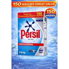 Image of Persil Non-Bio Laundry Powder – 7.5kg (150 Washes) | Gentle on Skin, Tough on St