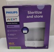 Image of Philips Avent Advanced Bottle Steriliser, Kills 99.9% of Germs*, 10 min