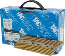 Image of TACWISE 1721 Extra Galvanised Framing Nails 3.1/65 mm, D Head, Ring Shank, 34°