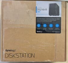 Image of Synology DiskStation DS216+II 2 Bay NAS System (Opened/Never Used)
