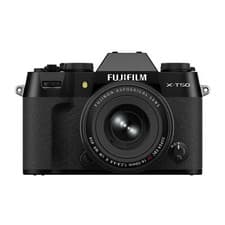 Image of New Fujifilm X-T50 Digital Mirrorless Camera with XF 16-50mm R LM WR Lens -Black