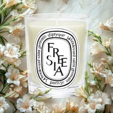 Image of Diptyque Freesia Scented Classic Candle 6.5oz/ 190g New In Box Gifts