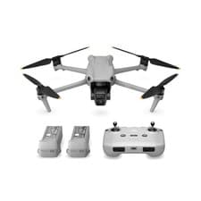 Image of DJI Air 3 Fly More Combo RC-N2- 4K/60fps, 1/1.3-inch CMOS wide-angle/Tele-Refurb