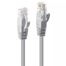 Image of Lindy 15m Cat.6 U/UTP Network Cable Grey. Cable length: 15 m Cable standard: ...