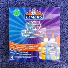 Image of NEW Elmer's Colour Changing Slime Kit Colour Changing Glue - Free P&P