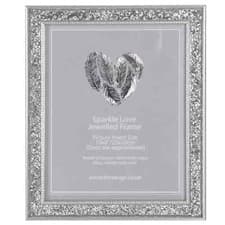 Image of Photo Frame Glitter Range Photo Sparkling Glitter Jewelled Effect Choice of size