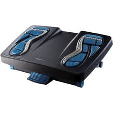 Image of Fellowes Foot Rest Under Desk - Energizer Foot Support Ergonomic Foot Rest wi...