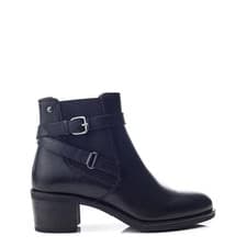 Image of Moda in Pelle Libres Womens Chelsea Leather Boots Block Heel UK 5 EU 38 New