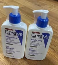Image of 2x CeraVe Daily Moisturising Lotion for Dry to Very Dry Skin 236ml (Total 472ml)