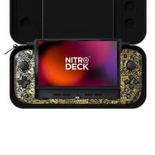 Image of CRKD Nitro Deck+ Rocket League Gold Edition with Carry Case - Nintendo Switch